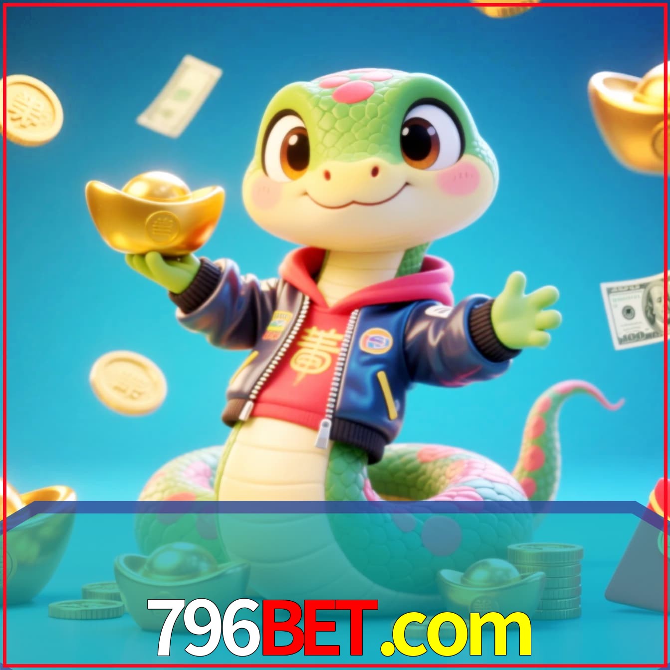 Slot machine 3D icon with number 7 and 1